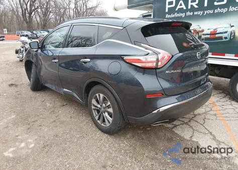 2016 Nissan Murano Platinum/S/Sl/Sv из США, поврежденный, VIN 5N1AZ2MH9GN107823